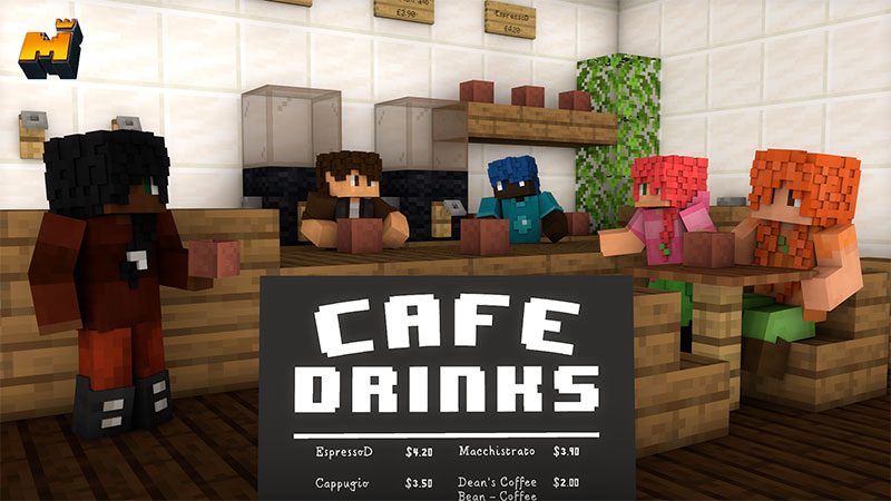 Cafe Drinks Key Art