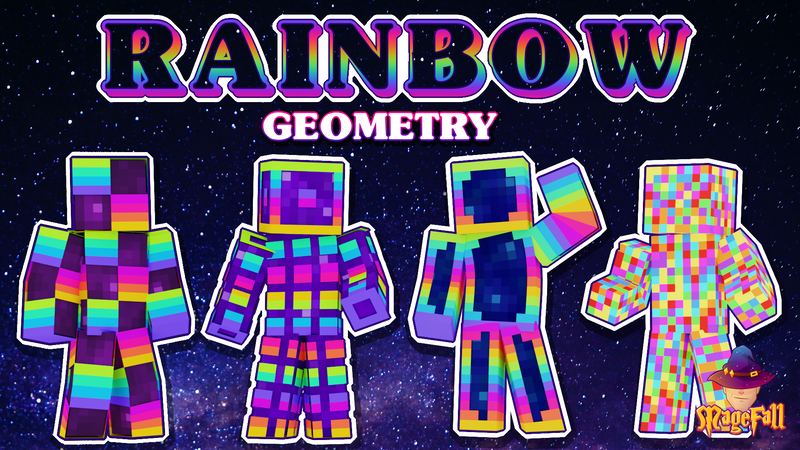 Rainbow Geometry Key Art