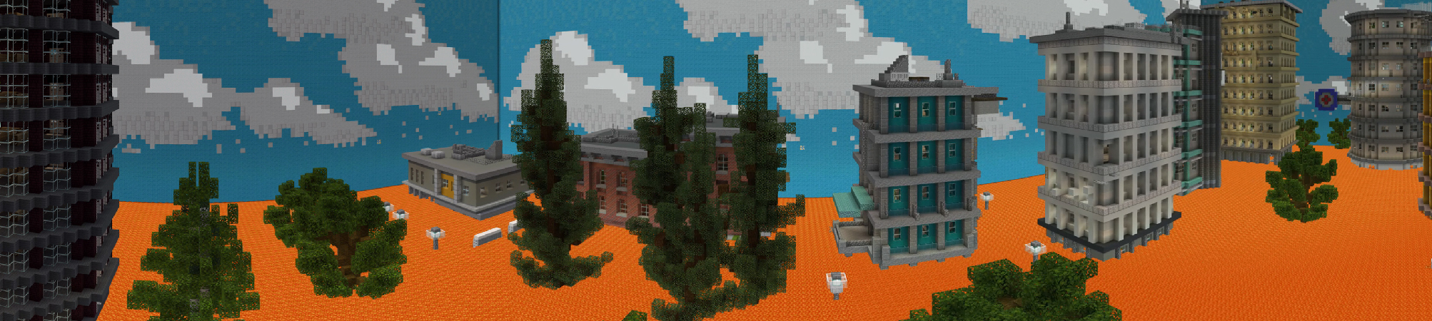 Parkour City: Lava Rising Panorama