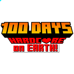 100 DAYS HARDCORE on EARTH! Pack Icon