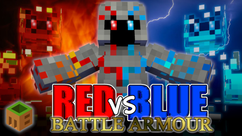 Red Vs Blue Battle Armour In Minecraft Marketplace Minecraft