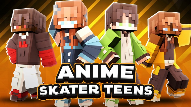 Anime Skater Teens Key Art