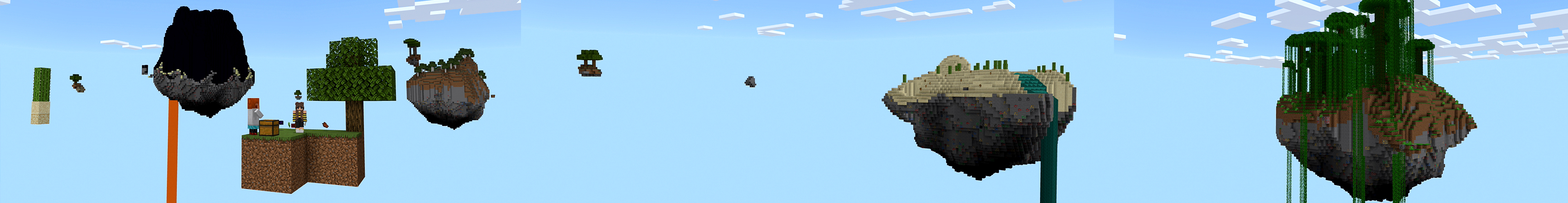 RANDOM DROPS Skyblock! Panorama