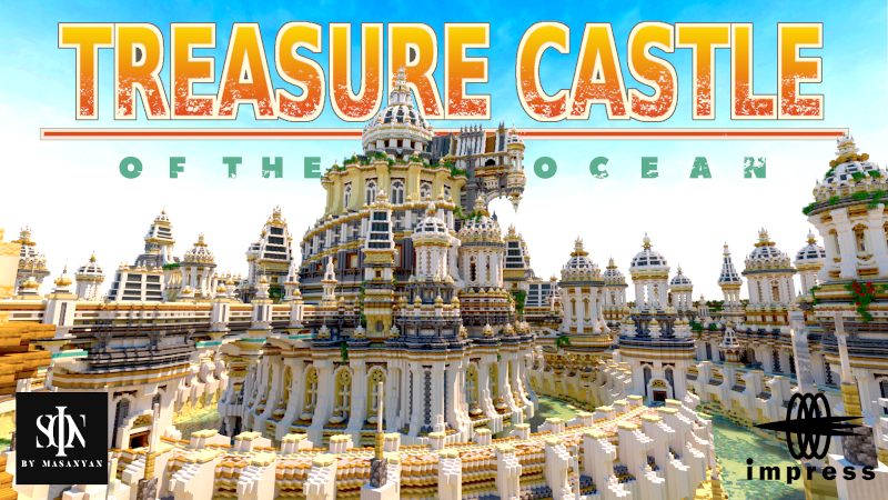 Treasure Castle Of The Ocean In Minecraft Marketplace Minecraft