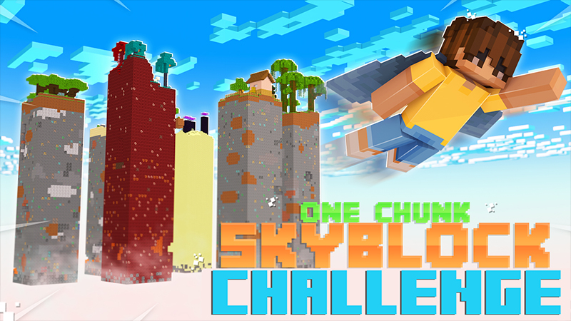 One Chunk Skyblock Challenge Key Art