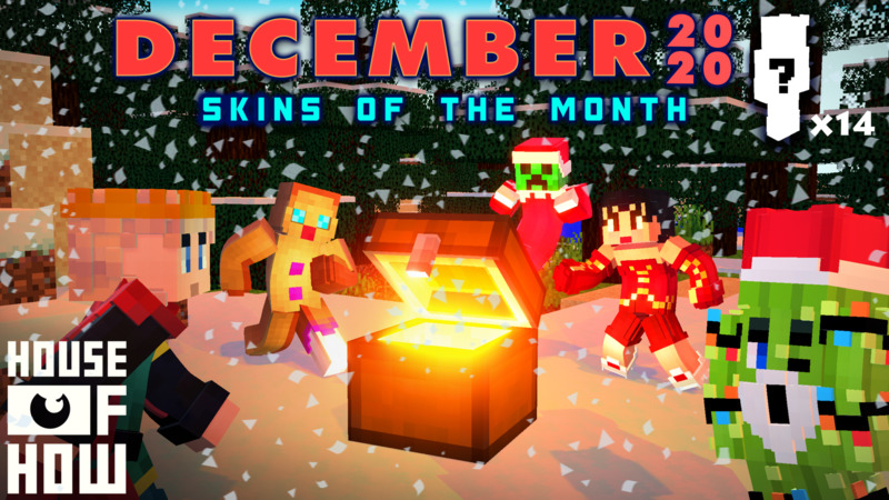 Skins of the Month - December Key Art