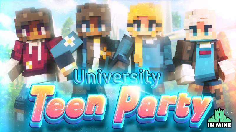 University Teen Party Key Art