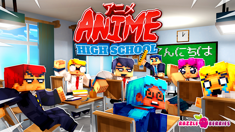 Anime High School Key Art