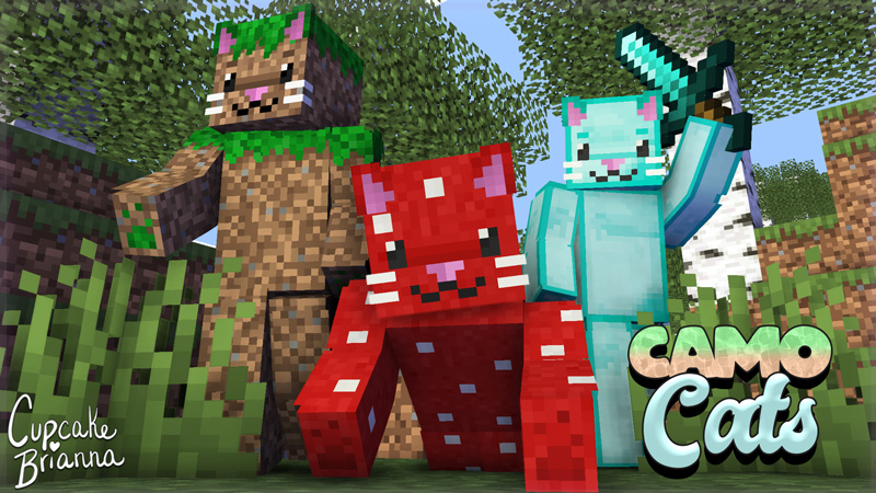 Camo Cats HD Skin Pack Key Art