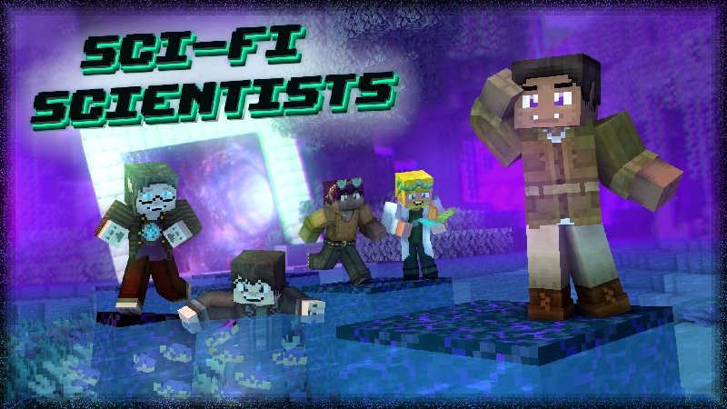 Sci Fi Scientists HD Skin Pack Key Art