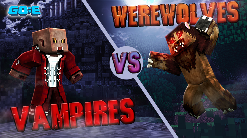 Vampires vs Werewolves Key Art