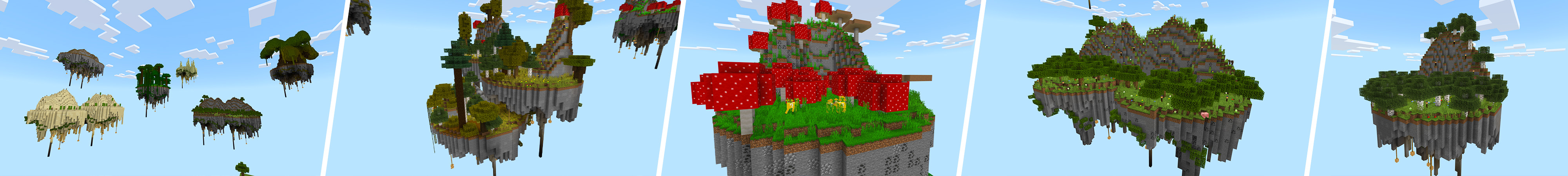 Skyblock OP MOBS! Panorama