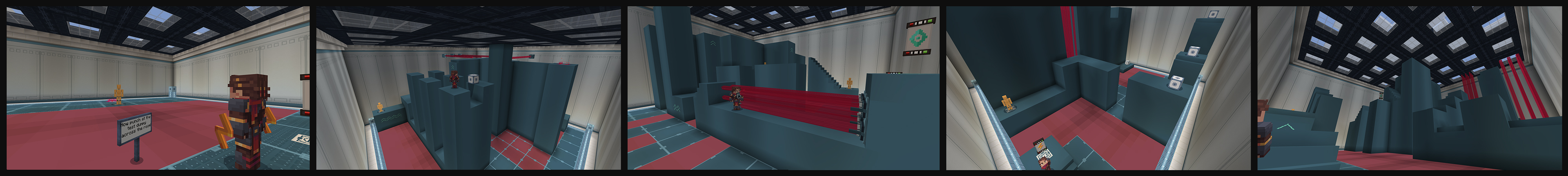 Laser Parkour Panorama