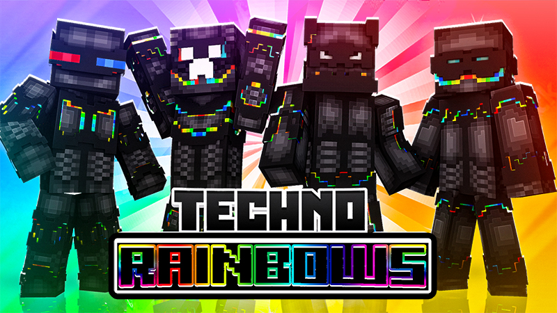 Techno Rainbows Key Art