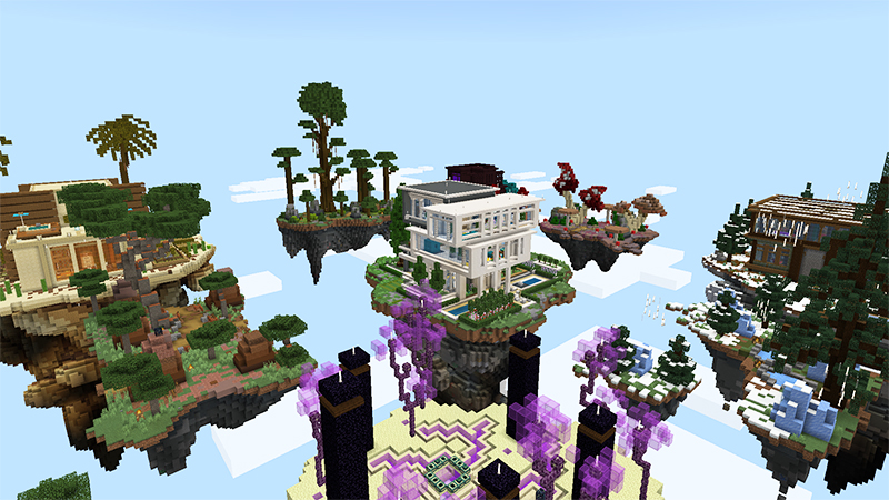 Skyblock Mansions by Gearblocks