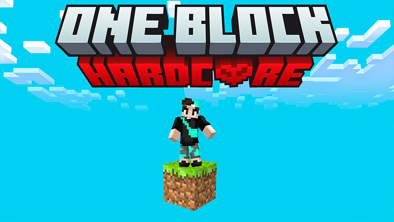 ONE BLOCK HARDCORE! Key Art