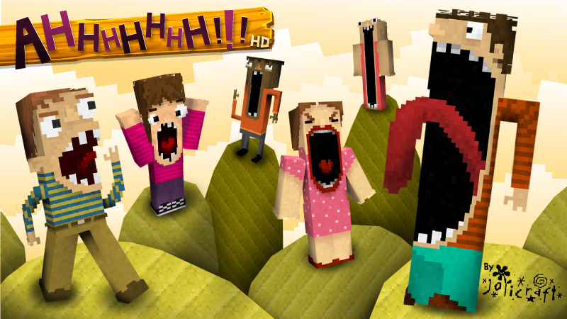 Jolicraft's AHHHHHHH!!! HD Key Art