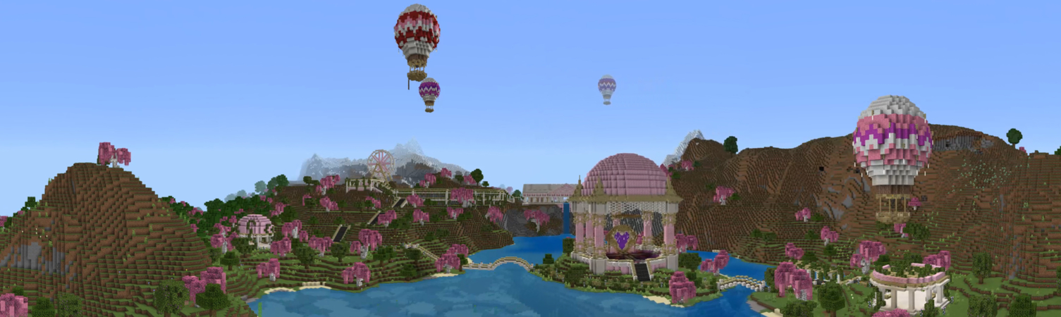 Valentine's Garden Panorama