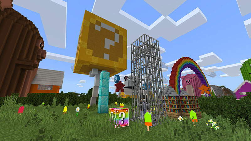 Lucky Block Rainbows Screenshot #3