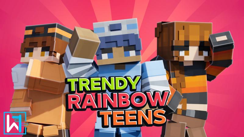 Trendy Rainbow Teens Key Art