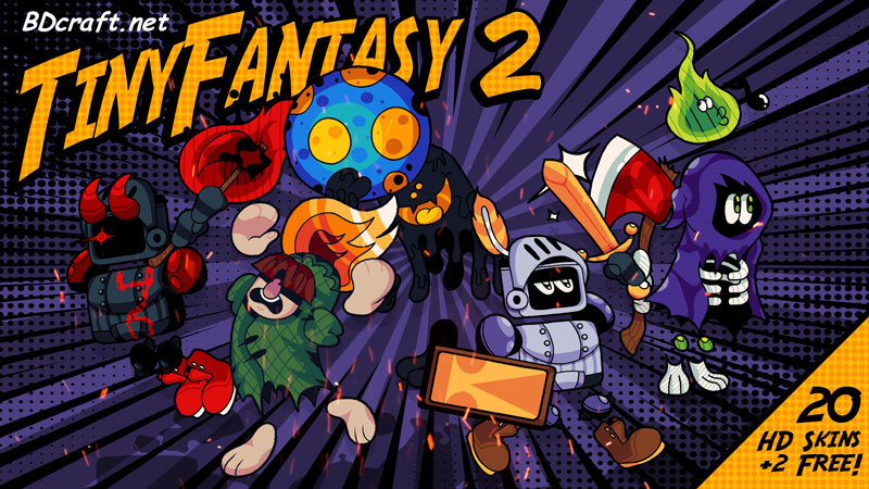 Tiny Fantasy 2 Skins Key Art