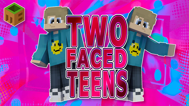 Two Faced Teens Key Art