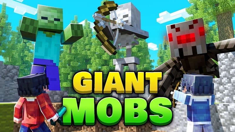 Giant Mobs By BBB Studios Minecraft Marketplace Map Minecraft 