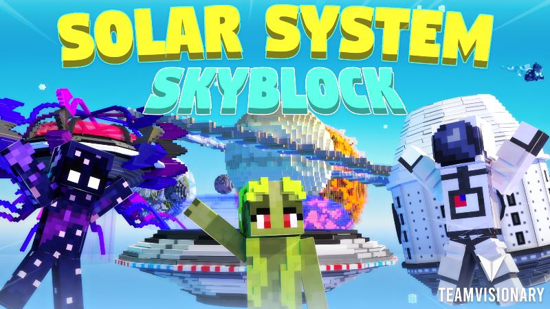 Solar System Skyblock Key Art