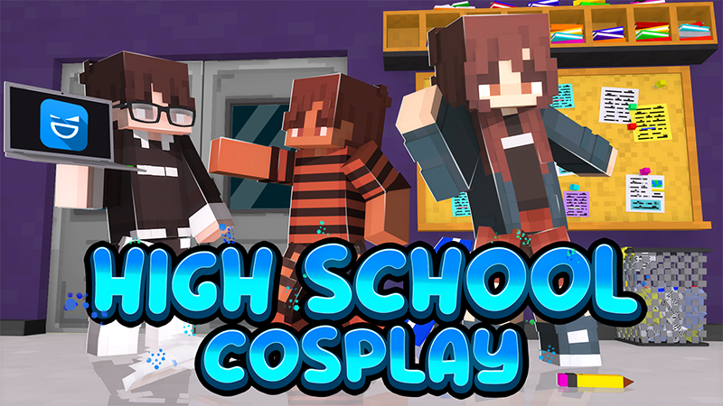 High School Cosplay Key Art