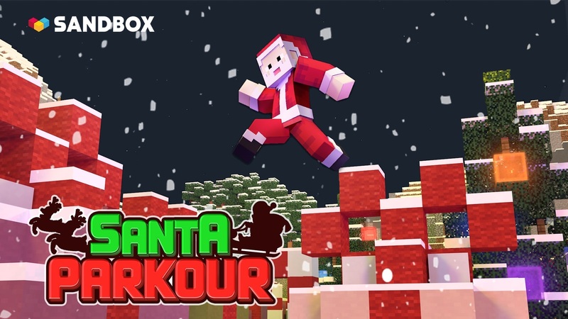 Santa Parkour Key Art