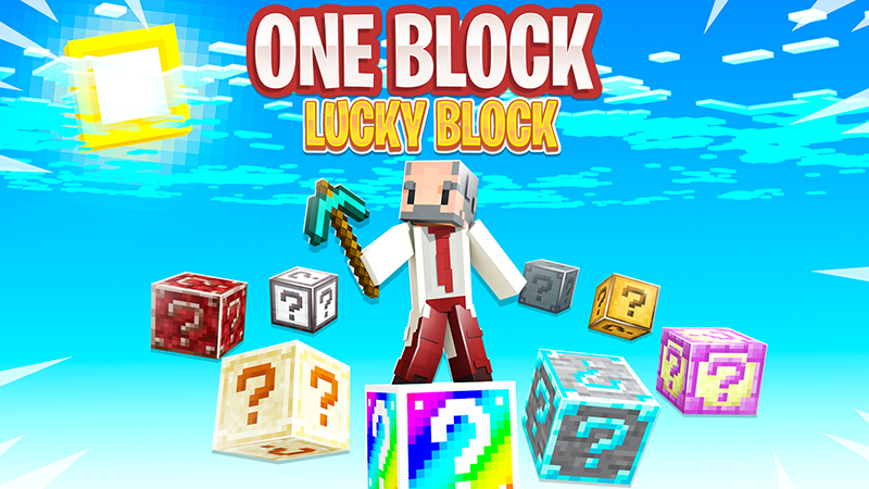 One Block Lucky Block In Minecraft Marketplace Minecraft