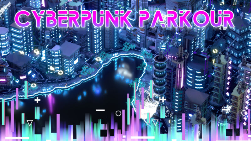 Cyberpunk Parkour Key Art