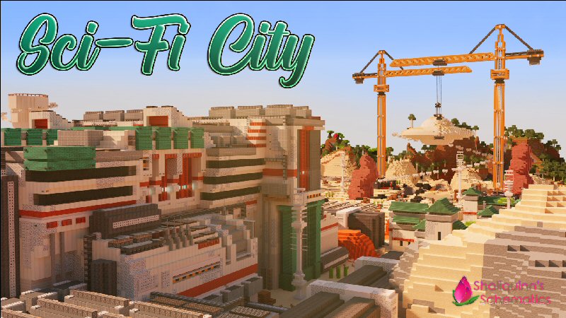 Sci Fi City In Minecraft Marketplace Minecraft