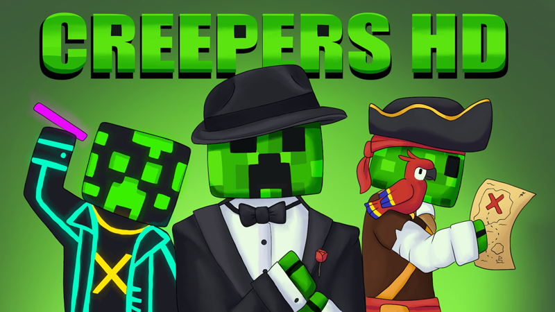 Creepers! in Minecraft Marketplace