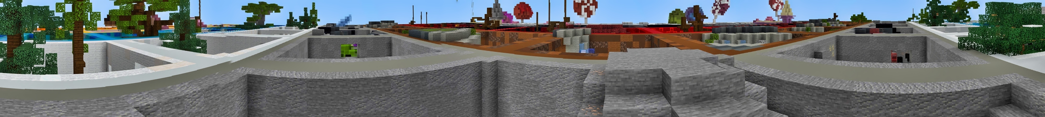 Cuteblock Parkour Panorama