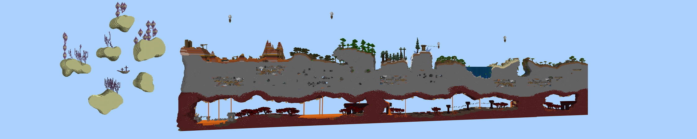 Lucky Block Adventure Panorama