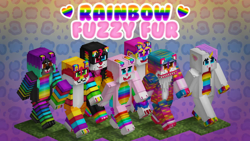 Rainbow Fuzzy Fur Key Art