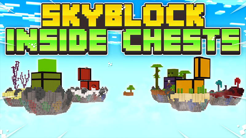 Skyblock Inside Chests Key Art