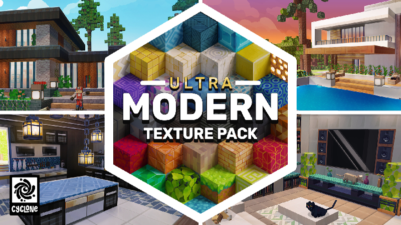minecraft modern house texture pack