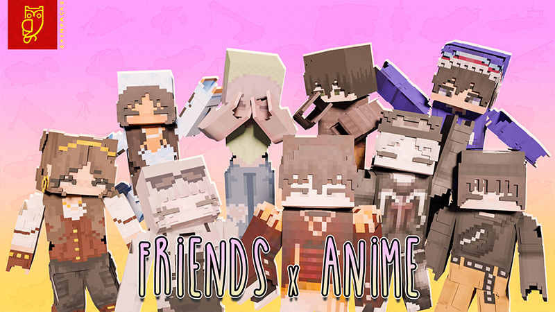 Friends x Anime Key Art