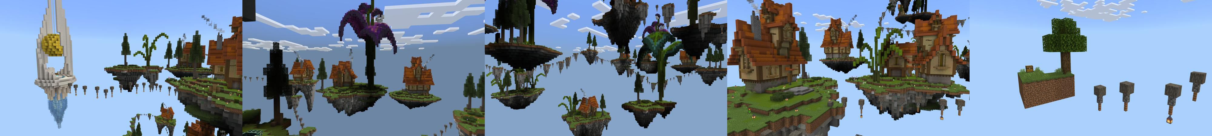 Skyblock Parkour III Panorama