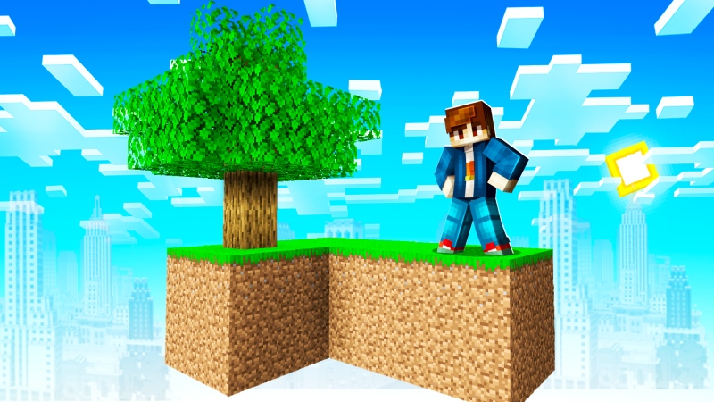 Just Skyblock! Key Art