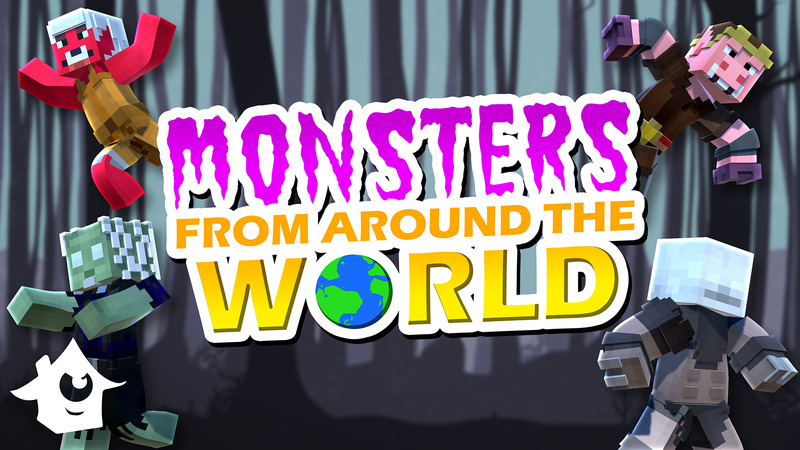 Monsters from around the world Key Art