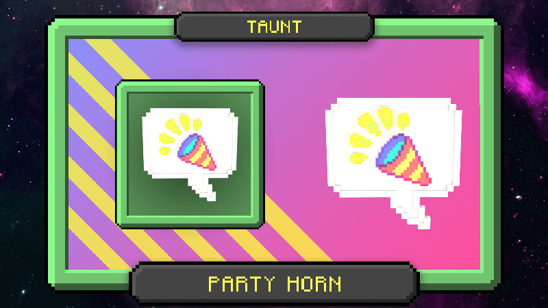 Party Horn Taunt Key Art