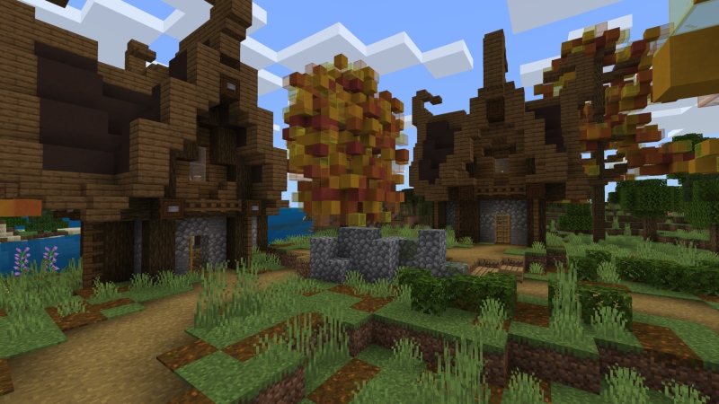 Autumn Village by Fall Studios