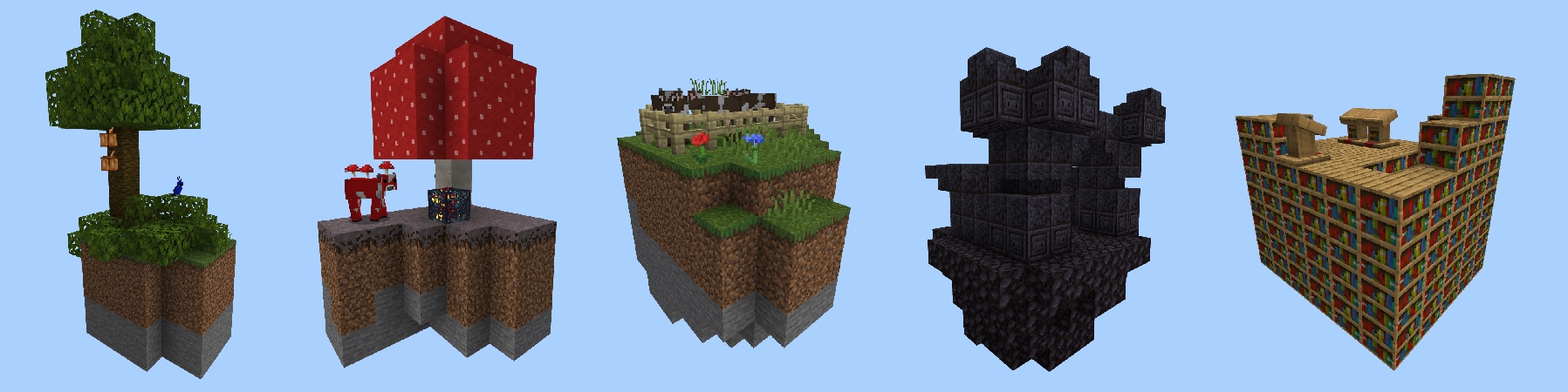 Skyblock Wild West Panorama