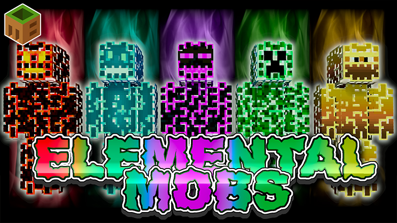 Elemental Mobs Key Art