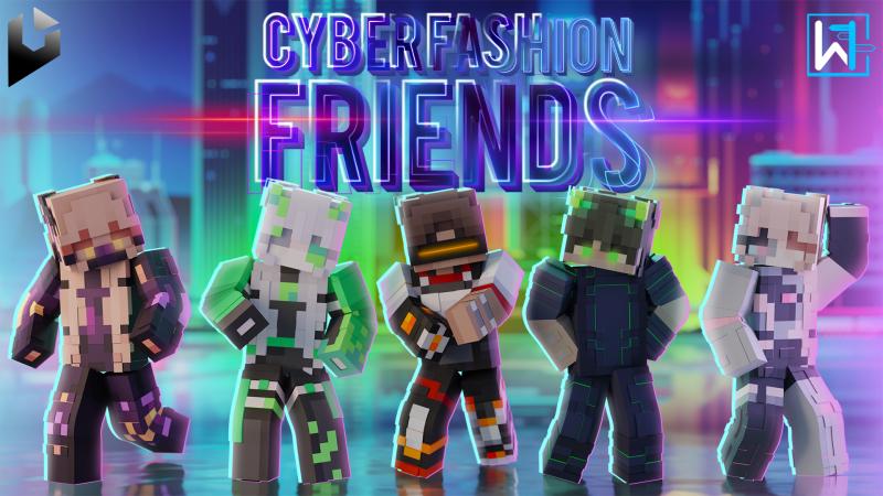 Cyber Fashion Friends Key Art