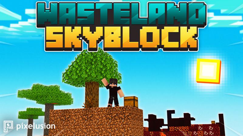 Wasteland Skyblock Key Art