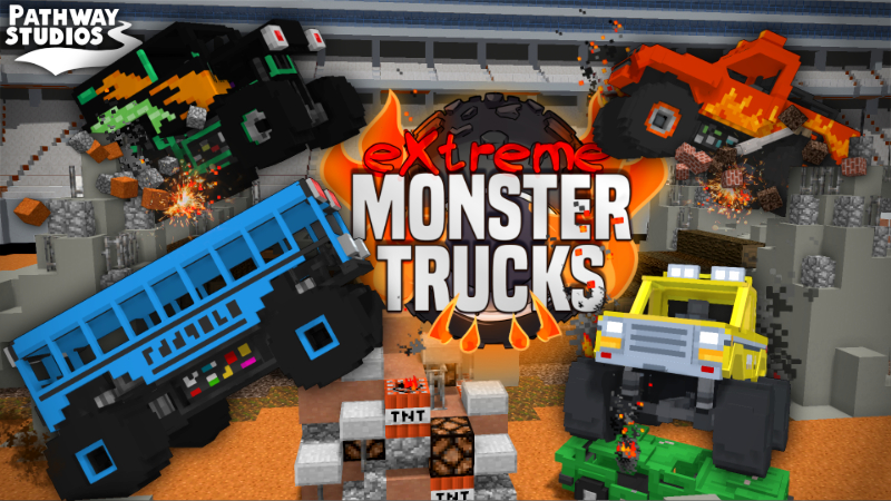 Extreme Monster Trucks Key Art